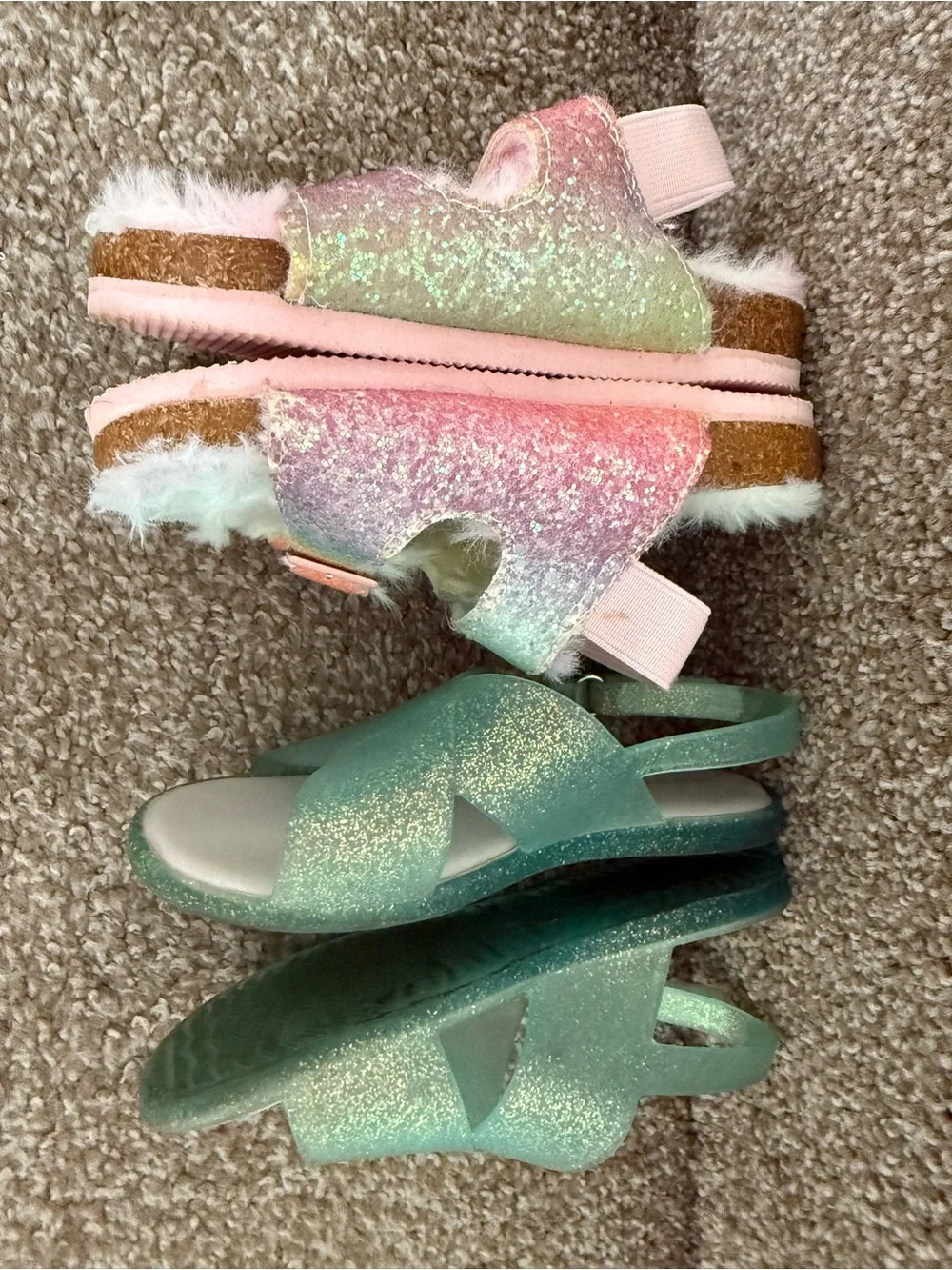 Lot Size 10 2 Pairs Old Navy Girls Toddlers Sandals
